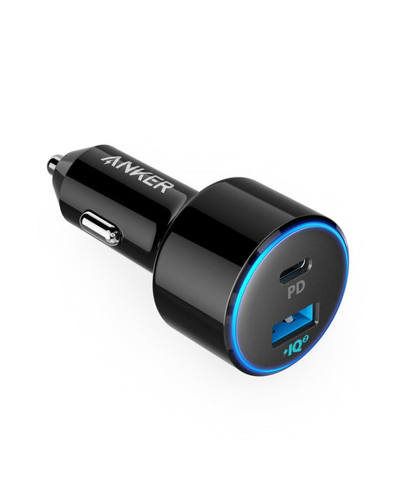 Anker PowerDrive PD 2 Car Charger with Lightning to Type-C Cable