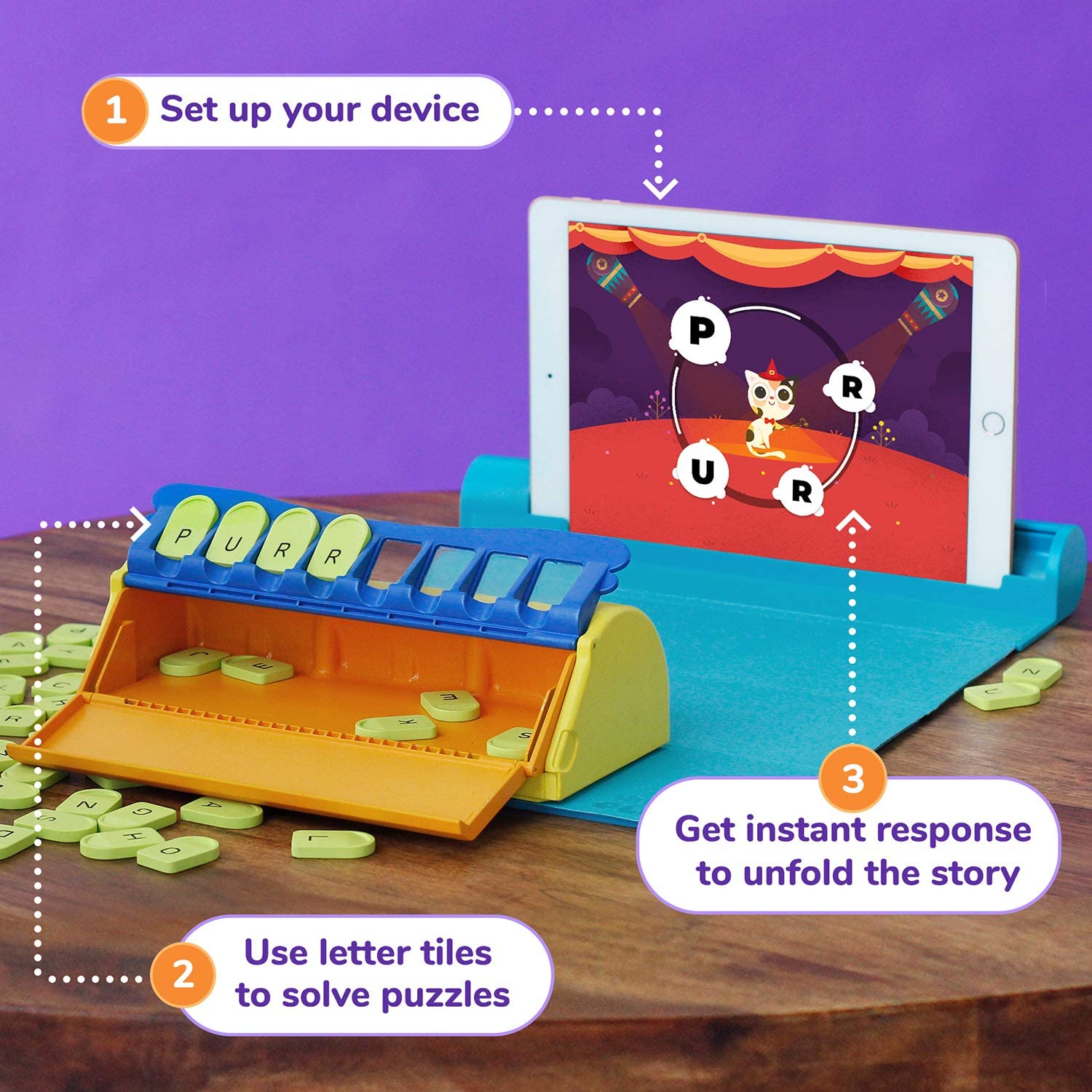 Shifu Plugo Letters لعبة الحروف والكلمات Shifu Plugo Letters لعبة الحروف والكلمات