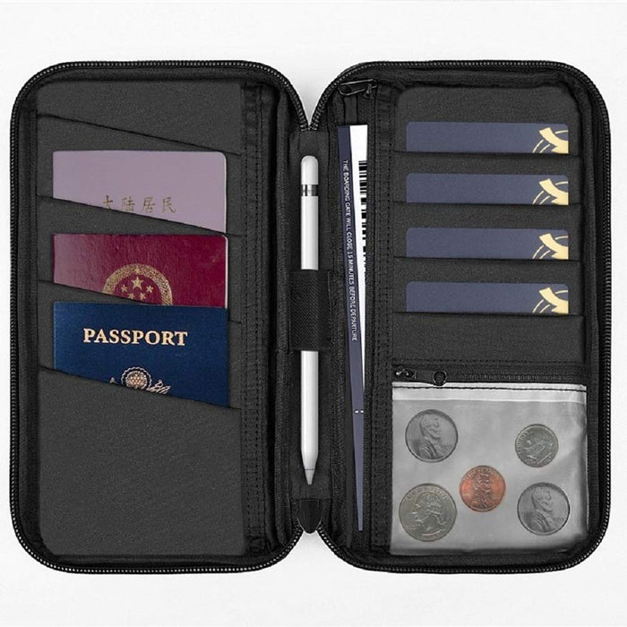 WiWU Travel Passport Pouch Mate Accessories Organizer Case