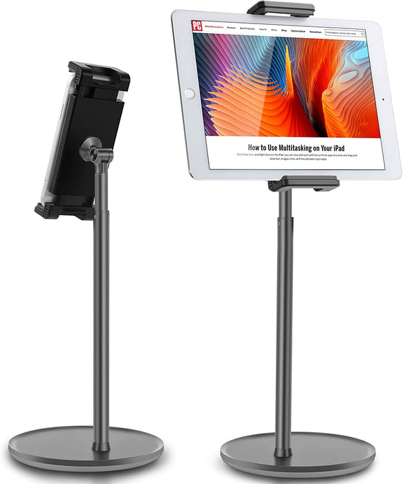 Adjustable Hight Stand for Phone & Tablet - Black