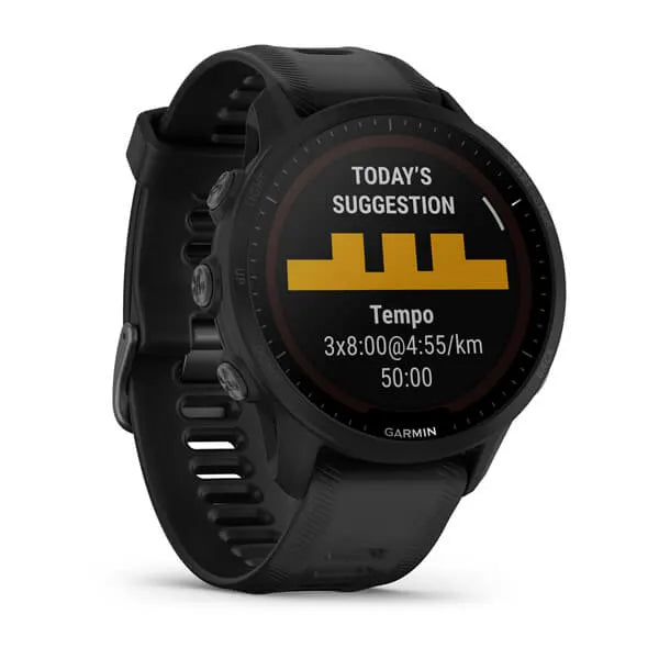 Forerunner® 955 Solar - Black - 46.5mm