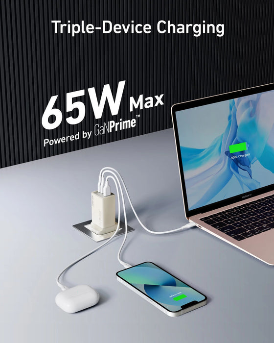 Anker 735 Charger Gan Prime 65W - Gold